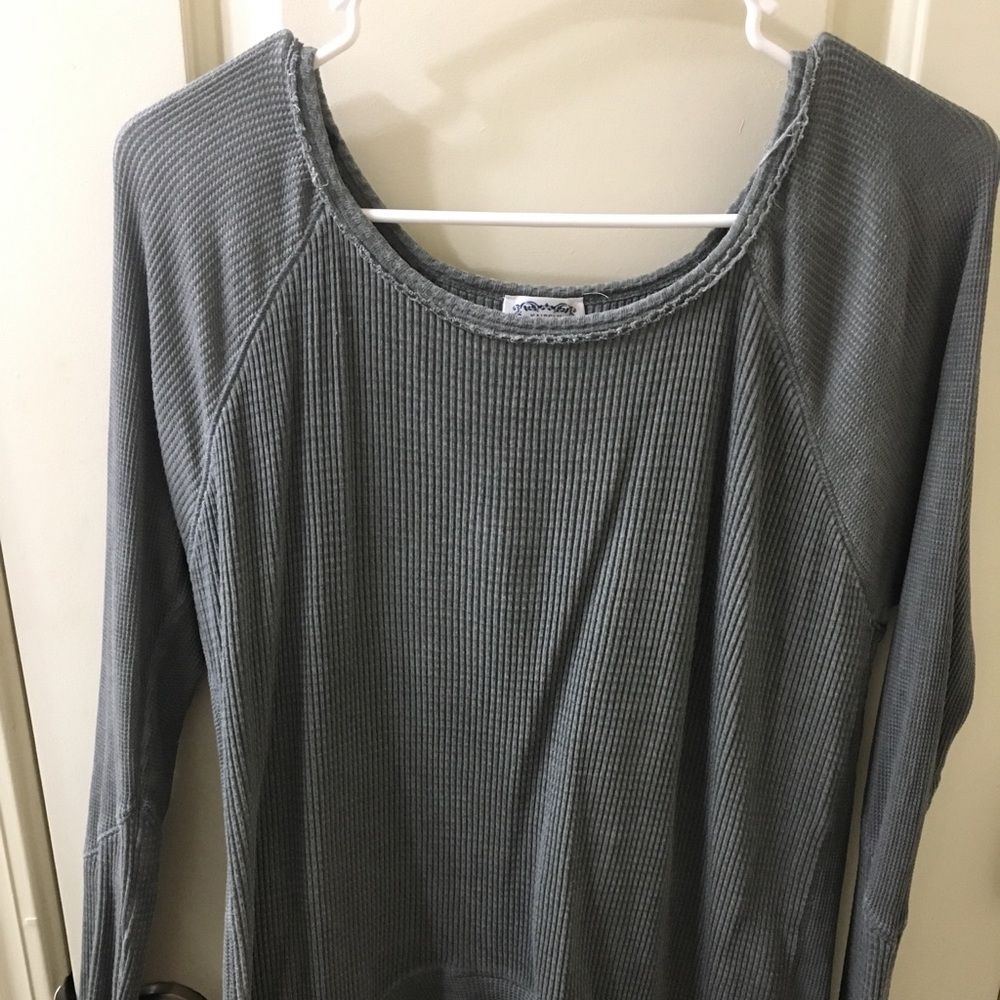 Asymmetrical Long sleeved Shirt